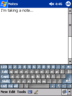Скриншот Resco Keyboard Pro