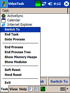 Скриншот Vidya Pocket Task Manager